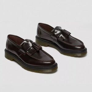 Dr. Martens Cherry Red Arcadia Tassel Loafers